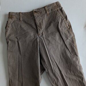 Old Navy High-waisted Dark Khaki Ankle Pant Chinos